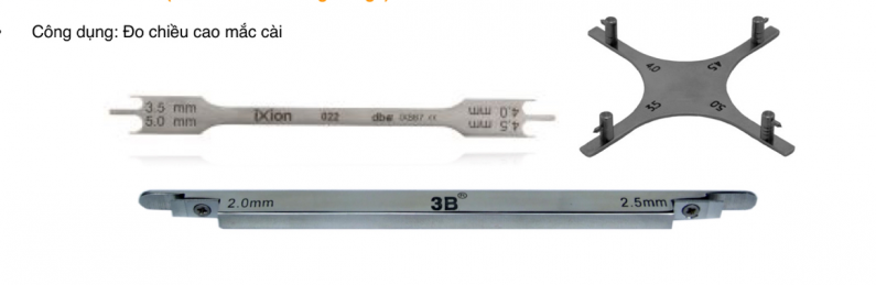 Thước đo mắc cài