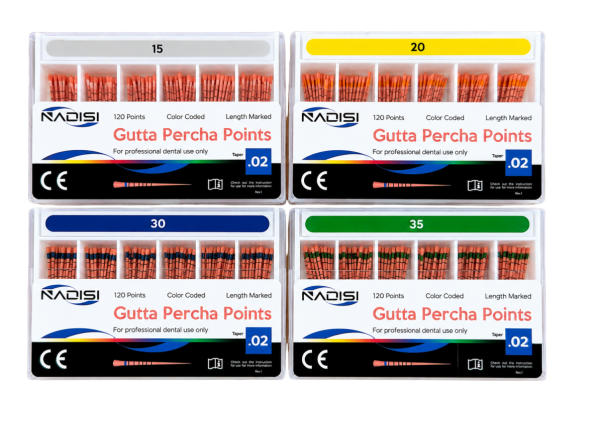 Gutta Percha Points Nadisi 2%